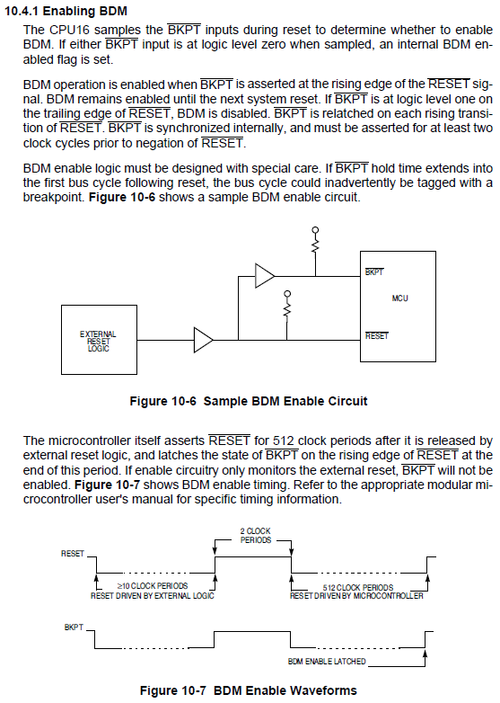 reflash enabling bdm